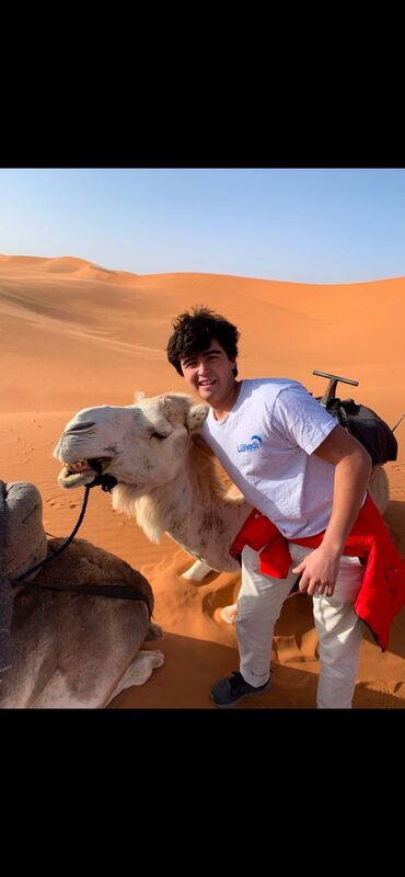 Jacobo Vazquez in Morocco trip